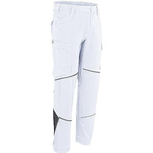 KÜBLER Workwear Kübler ICONIQ Cotton werkbroek, wit/antraciet, maat 31