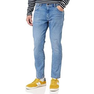 Wrangler Heren Larston Jeans, Cool Twist, W40 / L34, Cool Twist, 40W x 34L