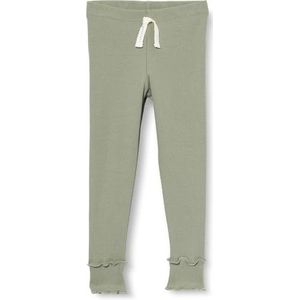Müsli by Green Cotton Cozy Me Rib leggings voor babymeisjes, Poetry Green, 74