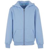 Build Your Brand Fluffy Sweatshirt Met Rits