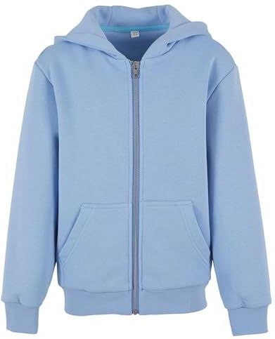 Build Your Brand Fluffy Sweatshirt Met Rits