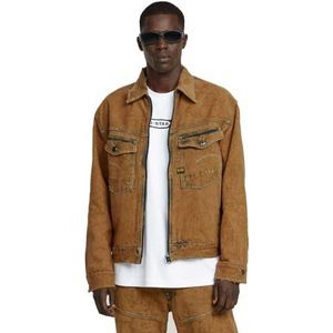 G-Star RAW Dakota Zip Jacket, Geel (Vintage Sandstone Restored D26128-d499-h144), XS