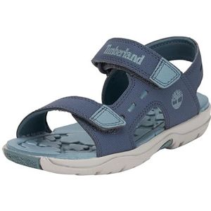 Timberland Unisex kinderen Moss Jump 2 Strap (Youth) sandaal, donkerblauw, 31 EU
