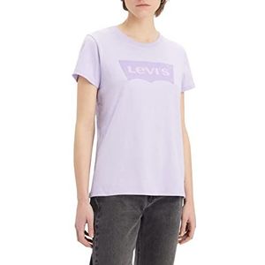Levi's dames t-shirt The Perfect Tee, Batwing Purple Rose, S