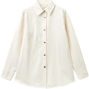 United Colors of Benetton Hemd, Crème 0Z3, M