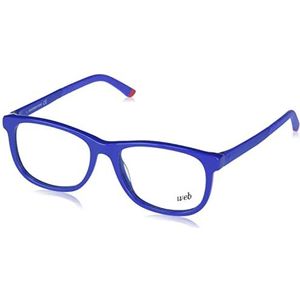 Web Eyewear Zonnebril, uniseks, volwassenen, blauw (Blu Luc), 49