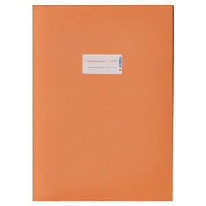 HERMA 5534 Envelop A4 papier, oranje, met tekstveld van krachtig gerecycled oud papier en rijke kleuren, notitiehouder voor schoolschriften, gekleurd