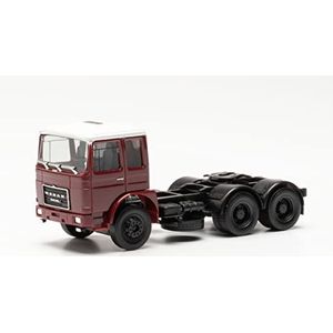 Herpa Truck model Roman Diesel 3-assige tractor, komt overeen met uw originele schaal 1:87, vrachtwagenmodel voor dioramen, modelbouw, verzamelobject, decoratie, miniatuur van kunststof