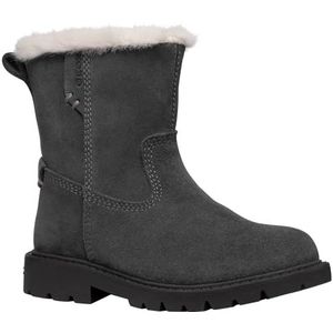 Geox J SHAYLAX Girl WPF A enkellaars, DK grijs, 11 UK Kind, Dk Grijs, 11 UK Child