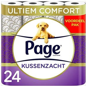 Page wc papier - Kussenzacht toiletpapier - 24 rollen - Voordeelverpakking