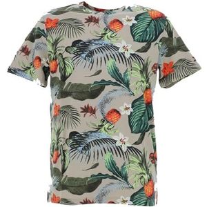 Teddy Smith T- Antone MC T-shirt voor heren, Middle White/Print 1, M