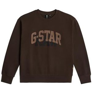 G-STAR Jongens Kids Raw Sweater, Bruin (Coffee Bean D25009-01-d311), 8 Jaar