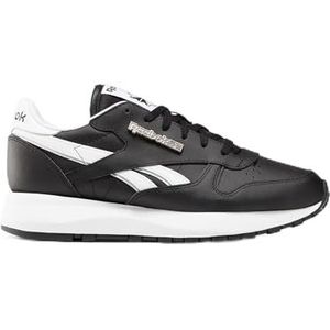 Reebok Dames klassieke lederen SP Sneaker, zwart/SILVMT/zwart, 8.5 UK, Zwart Silvmt Zwart, 42.5 EU