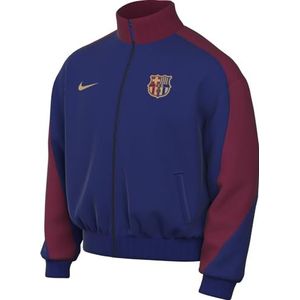 Nike Jas Fc Barcelona Heren Dri-Fit Academypro Anthm Jkt K Home, Deep Royal Blue/Noble Red/Club Gold, FN9625-455, XXL