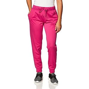 Hanes Women's Sport Performance Fleece Jogger Pants with Pockets, Fresh Berry Solid/Fresh Berry Heather, M