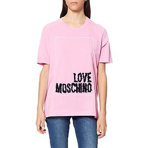 Love Moschino Womens T-Shirt, PINK, 44