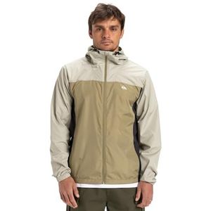 Quiksilver Windjack Overcast Windbreaker Heren Beige L