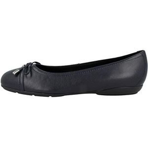 GEOX ANNYTAH Ballerina's - Marineblauw - Nappa - Ademend en Comfortabel