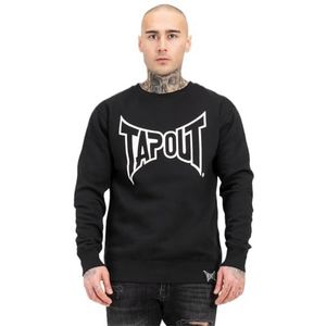 Tapout Marfa sweater voor heren, zwart/wit, XL