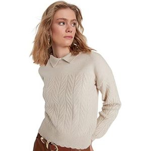 Trendyol - Oversize Pullover - Trainingspak - Grijs - Katoen