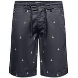 ONLY & SONS - Korte Broeken - Heren - Groen - Katoen