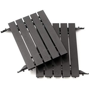 Kamado Joe KJ-ALUMN, duurzame, hittebestendige aluminium zijplanken in zwart, compatibel klassiek I, II, III