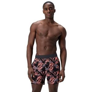 Speedo Heren The Lookout Volley 16"" Print Watershorts, Neon Coral, L