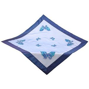 Bellanda Tafelkleed, polyester, polyamide, blauw, 85x85