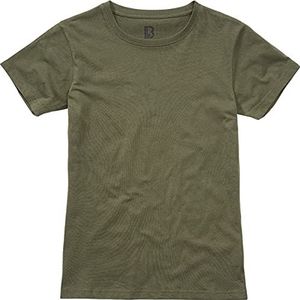 Brandit Army T-Shirt Dames Leger Bundeswehr Shirt Lady Military BW Onderhemd Camo, olijf, XXL