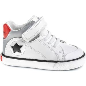 Pablosky Canvas 983305, modieuze laarzen, Wit, 20 EU Ancho