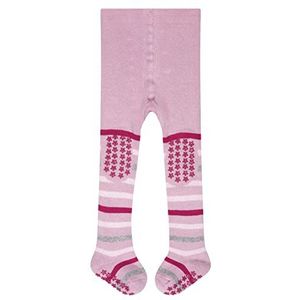 FALKE Uniseks-baby Panty Multi Stripe B TI Katoen Noppen op de zool 1 Stuk, Roze (Thulit 8663), 80-92