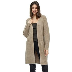 Desires Dames Jelva Lange Cardigan, Cobblestone Melange, M