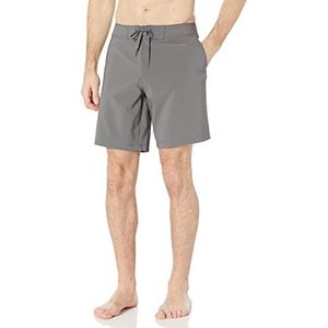 Amazon Essentials Boardshorts voor heren, houtskool, X-Large