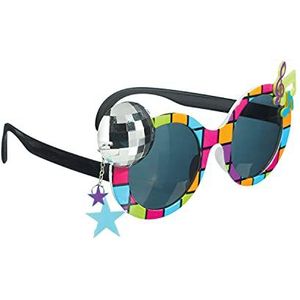 Amscan - Grappige partybril, grappenartikel, plezierbril, carnaval, themafeest