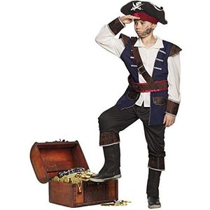 Boland - kostuum voor kinderen piraat Vince, schedel, boekanier, boekanier, middeleeuws, carnaval, thema, theater