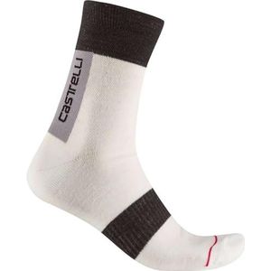 CASTELLI 4523556-001 Quick TH SOCK Unisex sokken wit maat S/M