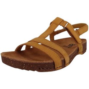 Art 0946 I Breathe Platte damessandalen, honey, maat 37, Honing, 37 EU
