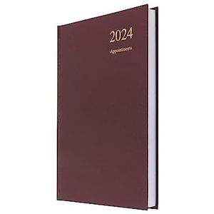 Collins Debden Collins Essential A5 Dagboek 2024 Dagplanner met afspraken - 2024 Pagina A Dag Dagboek Dagboek & Afsprakenboek 2024 - Zakelijke Academische en Persoonlijke 2024 Planner (A5-formaat