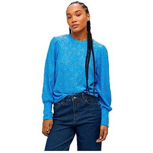 Object Dames Objfeodora L/S Top Noos Blouse, provence, XL