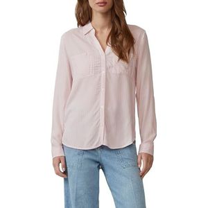 s.Oliver Casual gestreepte blouse met opgestikte zakken, zacht roze, 36