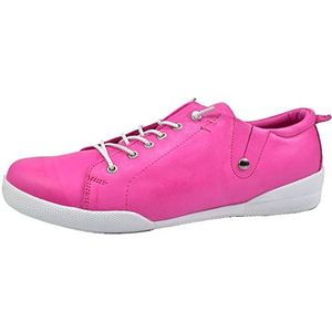 Andrea Conti Veterschoenen lage damesschoenen 0345724, grootte:38, kleur:Roze