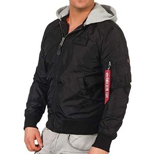 Alpha Industries MA-1 TT capuchon bomberjack voor heren Black