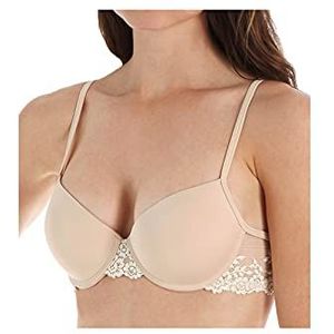 Wacoal Women's Petite Embrace Lace Push Up Bra,Naturally Nude,36C