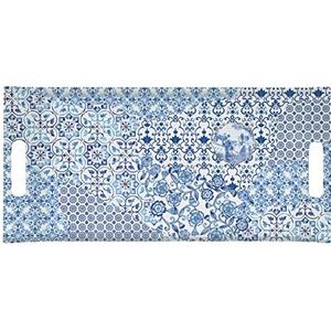 Dienblad, melamine, 41 x 19 cm, Indigo