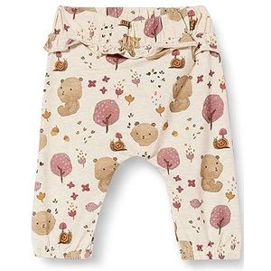 Bestseller A/S Nbflascha broek voor baby's, meisjes, Peyote Melange, 56 cm