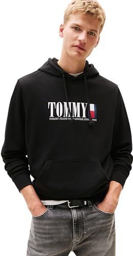 Tommy Jeans - Sweatshirt - Grijs - 100% Katoen