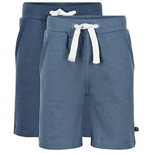 MINYMO Unisex Basic Sweat Casual Shorts, new navy, 128