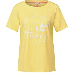 Street One Dames A318031 katoenen shirt, Merry Yellow, 40