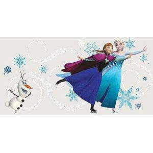 RoomMates ""Disney's Frozen"" Hoofdbord Muursticker met Personalisatie, Blauw, 5,715 cm. 5,08 cm bij 81,28 cm. 41,91 cm