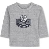 Timberland - T60588 - T-shirt - Grijs - 100% Katoen - Voor Baby Jongens